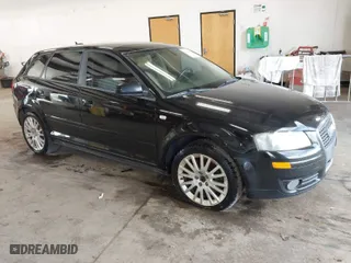 2006 Audi A3 w/Premium Pkg with VIN WAUNF78P86A201028, listed as a IAAI auction lot 28140897 with 172,425 mi miles. Bid and sale history available at carsss.com. Image 1.