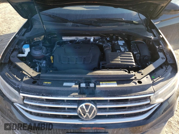 2024 Volkswagen Tiguan S with VIN 3VVFB7AX9RM139970, listed as a Copart auction lot 44261515 with 5,265 mi miles and Salvage title. Bid and sale history available at DreamBid. Image 14.