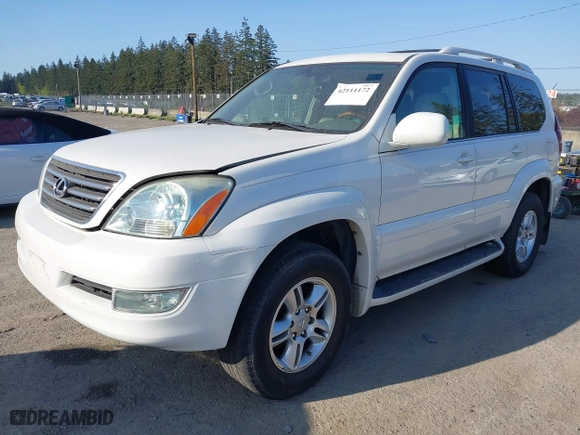 2007 Lexus GX 470 with VIN JTJBT20X870131127, listed as a IAAI auction lot 42111172 with 203,780 mi miles. Bid and sale history available at carsss.com. Image 17.
