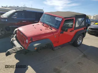 2017 Jeep Wrangler Sport with VIN 1C4GJWAG5HL566935, listed as a Copart auction lot 88454315 with 66,555 mi miles and Salvage Title. Bid and sale history available at DreamBid. Image 1.