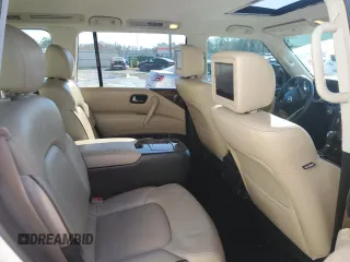 2018 Nissan Armada Platinum with VIN JN8AY2NE1J9731535, listed as a Copart auction lot 88420735 with 116,693 mi miles and Salvage Title. Bid and sale history available at carsss.com. Image 12.