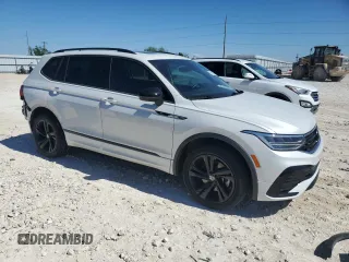 2023 Volkswagen Tiguan SE R-Line Black с VIN 3VVCB7AX0PM052720, выставлен на аукционе Copart как лот 53115905 с пробегом 27 501 миль миль и Списание • Salvage title. История ставок и продаж доступна на DreamBid. Изображение 4.
