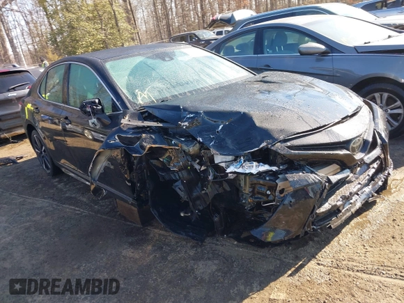 2020 Toyota Camry XSE with VIN 4T1K61AK9LU926063, listed as a IAAI auction lot 41683549 with 37,109 mi miles and . Bid and sale history available at DreamBid. Image 1.
