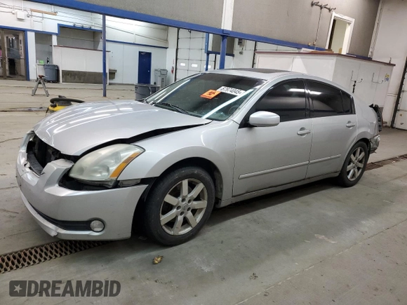 2006 Nissan Maxima 3.5 SE with VIN 1N4BA41E76C864581, listed as a Copart auction lot 46481935 with 244,446 mi miles and Salvage Title. Bid and sale history available at carsss.com. Image 1.