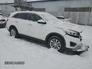 2018 Kia Sorento LX V6 with VIN 5XYPG4A55JG388169, listed as a Copart auction lot 88239675 with 106,585 mi miles and Salvage Title. Bid and sale history available at carsss.com. Image 4.