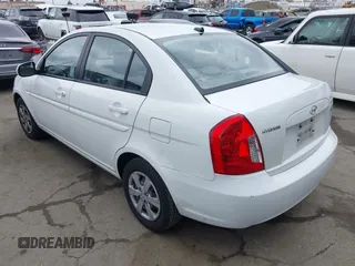 2010 Hyundai Accent GLS with VIN KMHCN4AC1AU491022, listed as a IAAI auction lot 41926186 with 117,398 mi miles. Bid and sale history available at carsss.com. Image 3.