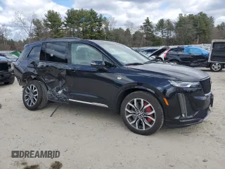 2024 Cadillac XT6 AWD Sport z VIN 1GYKPGRS6RZ749292, wystawiony jako Copart lot #50844795 z przebiegiem 12 972 mil mil oraz Szkoda całkowita • Salvage title. Historia ofert i sprzedaży dostępna na DreamBid. Obrazek 4.