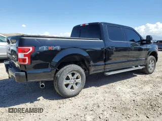 2018 Ford F-150 XL with VIN 1FTFW1EG3JFC40842, listed as a Copart auction lot 54960405 with 69,487 mi miles and Clean Title. Bid and sale history available at carsss.com. Image 3.