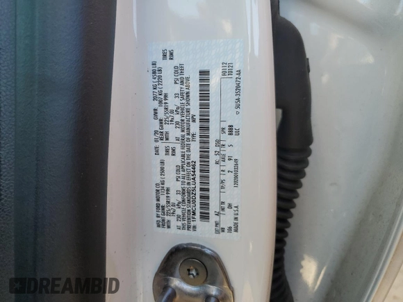 2020 Ford Escape Titanium Hybrid with VIN 1FMCU0DZ5LUA54462, listed as a Copart auction lot 76230694 with 32,698 mi miles and Salvage title. Bid and sale history available at DreamBid. Image 15.
