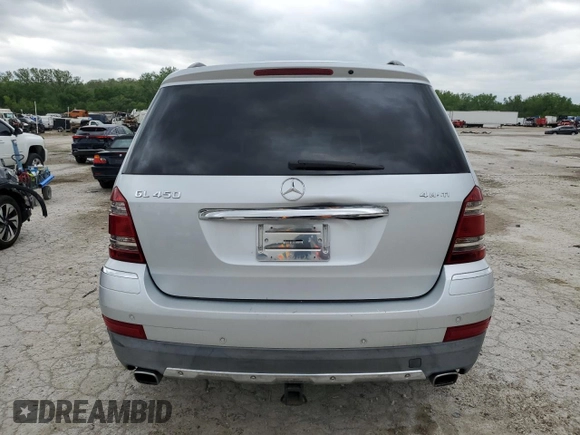 2007 Mercedes-Benz GL-Class with VIN 4JGBF71E67A155694, listed as a Copart auction lot 54884375 with 182,293 mi miles and Clean Title. Bid and sale history available at carsss.com. Image 6.
