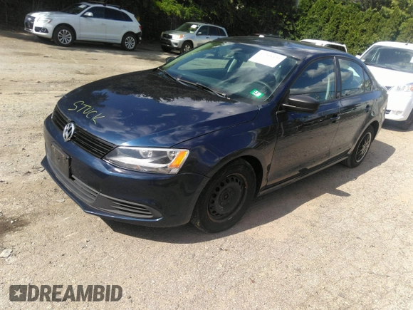 2011 Volkswagen Jetta Sedan S with VIN 3VW2K7AJ0BM009474, listed as a IAAI auction lot 37205320 with 264,239 mi miles. Bid and sale history available at carsss.com. Image 2.