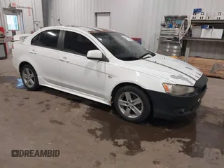 2009 Mitsubishi Lancer ES with VIN JA3AU26UX9U006603, listed as a IAAI auction lot 41129105 with 88,563 mi miles. Bid and sale history available at carsss.com. Image 1.