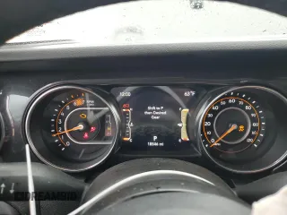 2023 Jeep Wrangler Sport Altitude with VIN 1C4HJXDG1PW679641, listed as a Copart auction lot 50371475 with 18,546 mi miles and Salvage Title. Bid and sale history available at DreamBid. Image 9.