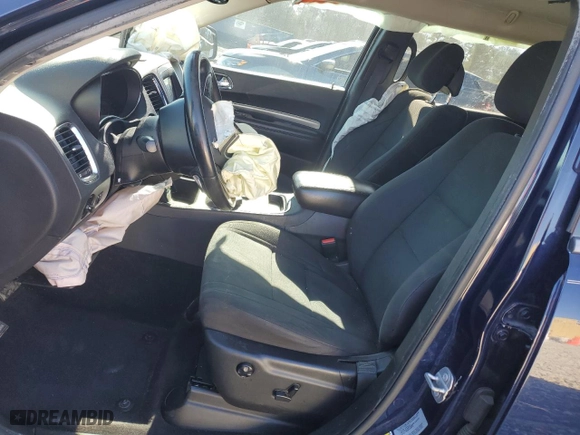 2017 Dodge Durango SXT with VIN 1C4RDHAG2HC740830, listed as a Copart auction lot 88852675 with 0 mi miles and Salvage Title. Bid and sale history available at carsss.com. Image 7.