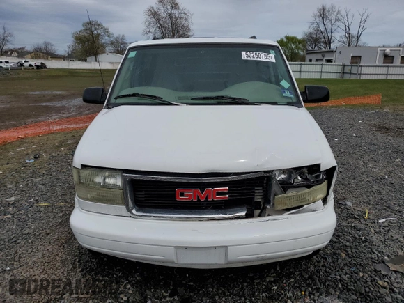 2005 GMC Safari with VIN 1GKDM19X25B504173, listed as a Copart auction lot 50250785 with 109,563 mi miles and Salvage Title. Bid and sale history available at carsss.com. Image 5.
