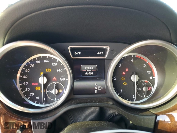 2016 Mercedes-Benz GL with VIN 4JGDF2EEXGA682904, listed as a Copart auction lot 82982294 with 61,004 mi miles and Salvage Title. Bid and sale history available at carsss.com. Image 9.