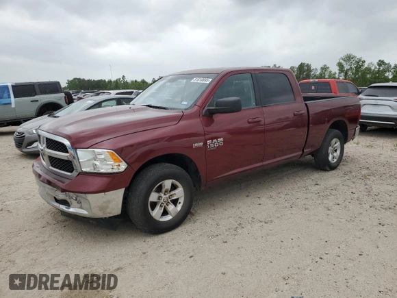 2020 Ram 1500 SLT z VIN 1C6RR7TT7LS101788, wystawiony jako Copart lot #51810895 z przebiegiem 109 046 mil mil oraz Szkoda całkowita • Salvage title. Historia ofert i sprzedaży dostępna na DreamBid. Obrazek 1.