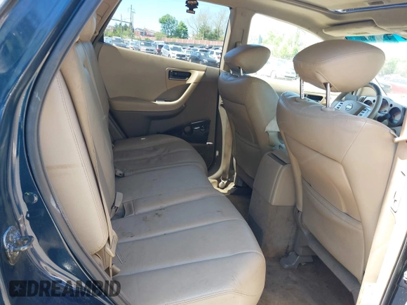 2003 Nissan Murano SL with VIN JN8AZ08W63W234605, listed as a IAAI auction lot 42147336 with Not Provided miles and . Bid and sale history available at DreamBid. Image 8.