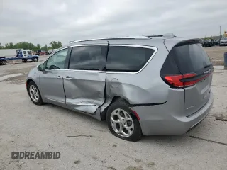 2021 Chrysler Pacifica Hybrid Limited with VIN 2C4RC1S76MR518110, listed as a Copart auction lot 54557065 with 61,908 mi miles and Salvage title. Bid and sale history available at DreamBid. Image 2.