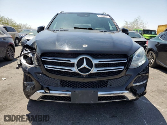 2017 Mercedes-Benz GLE 350 with VIN 4JGDA5HB3HA972503, listed as a Copart auction lot 61898535 with 104,507 mi miles and Salvage title. Bid and sale history available at DreamBid. Image 5.
