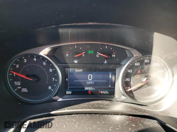 2023 Chevrolet Equinox RS z VIN 3GNAXWEG5PS119939, wystawiony jako Copart lot #47349015 z przebiegiem 29 023 mil mil oraz Szkoda całkowita • Salvage title. Historia ofert i sprzedaży dostępna na DreamBid. Obrazek 9.