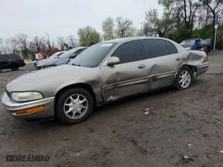 2001 Buick Park Avenue with VIN 1G4CW54K214268879, listed as a Copart auction lot 51590485 with 189,538 mi miles and Salvage Title. Bid and sale history available at carsss.com. Image 1.