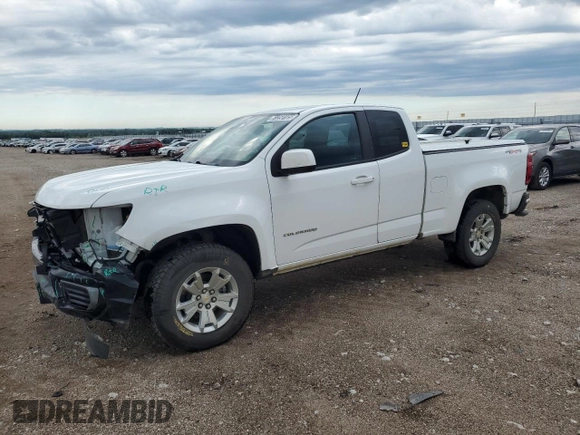 2022 Chevrolet Colorado 4WD LT with VIN 1GCHTCEA4N1304253, listed as a Copart auction lot 61250185 with 50,260 mi miles and Clean title. Bid and sale history available at DreamBid. Image 1.