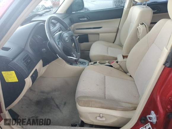 2007 Subaru Forester X w/Premium Pkg with VIN JF1SG65677H720109, listed as a Copart auction lot 74007894 with 0 mi miles and Salvage Title. Bid and sale history available at carsss.com. Image 7.