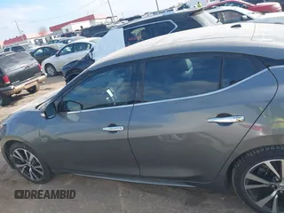 2018 Nissan Maxima SV with VIN 1N4AA6APXJC403697, listed as a IAAI auction lot 41391925 with 81,540 mi miles. Bid and sale history available at carsss.com. Image 14.