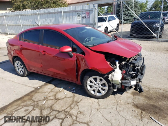 2017 Kia Rio LX with VIN KNADM4A39H6072021, listed as a Copart auction lot 67768094 with 122,119 mi miles and Salvage Title. Bid and sale history available at DreamBid. Image 4.