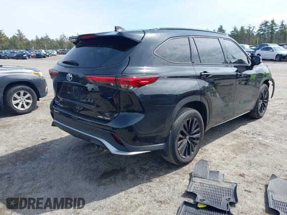 2023 Toyota Highlander L with VIN 5TDKDRBH7PS507909, listed as a IAAI auction lot 41937441 with 28,152 mi miles and . Bid and sale history available at DreamBid. Image 4.