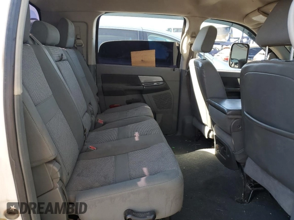 2007 Dodge Ram 2500 SLT with VIN 3D7KR29A97G791291, listed as a Copart auction lot 63494494 with 268,020 mi miles and Clean Title. Bid and sale history available at carsss.com. Image 10.