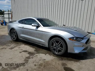 2022 Ford Mustang GT z VIN 1FA6P8CF1N5142149, wystawiony jako Copart lot #54488195 z przebiegiem 30 052 mil mil oraz Szkoda całkowita • Salvage title. Historia ofert i sprzedaży dostępna na DreamBid. Obrazek 4.