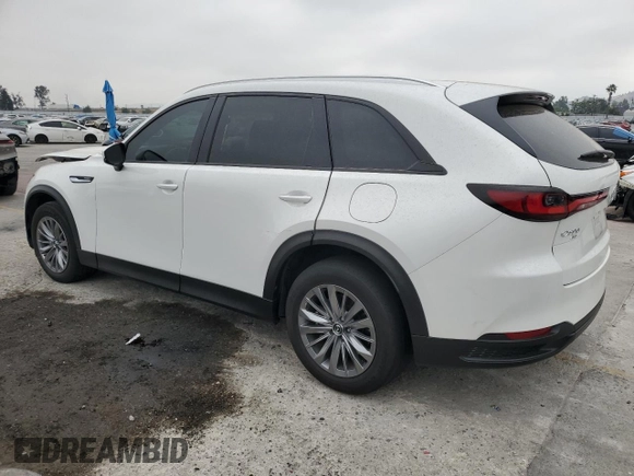 2024 Mazda CX-90 Preferred with VIN JM3KKBHA0R1180686, listed as a Copart auction lot 60159575 with 21,577 mi miles and Salvage title. Bid and sale history available at DreamBid. Image 2.