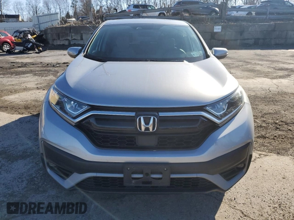 2020 Honda CR-V EX with VIN 2HKRW2H50LH618010, listed as a Copart auction lot 50263355 with 46,531 mi miles and Salvage Title. Bid and sale history available at DreamBid. Image 5.
