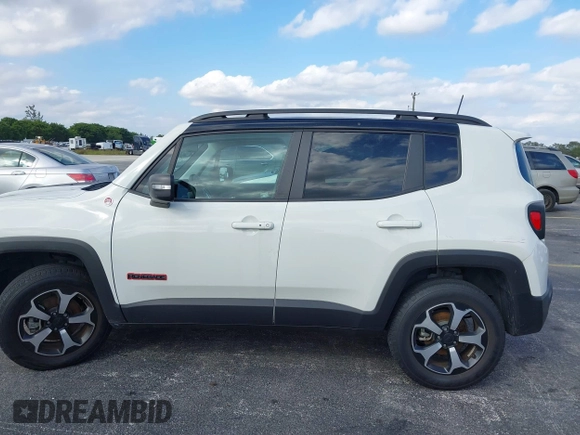 2021 Jeep Renegade Trailhawk with VIN ZACNJDC1XMPN28463, listed as a IAAI auction lot 41265800 with 13,395 mi miles and . Bid and sale history available at DreamBid. Image 15.