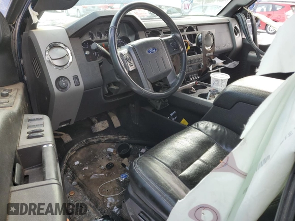 2011 Ford F-350 XL with VIN 1FT8W3BT1BEC61153, listed as a Copart auction lot 45482185 with 176,266 mi miles and Clean Title. Bid and sale history available at DreamBid. Image 8.