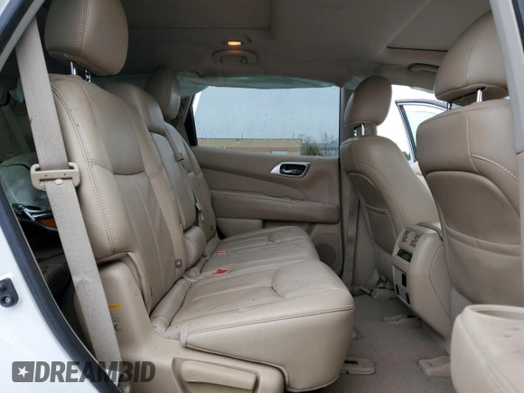 2015 Nissan Pathfinder Platinum z VIN 5N1AR2MM9FC602823, wystawiony jako Copart lot #56678085 z przebiegiem 342 063 mil mil oraz Szkoda całkowita • Salvage title. Historia ofert i sprzedaży dostępna na DreamBid. Obrazek 11.