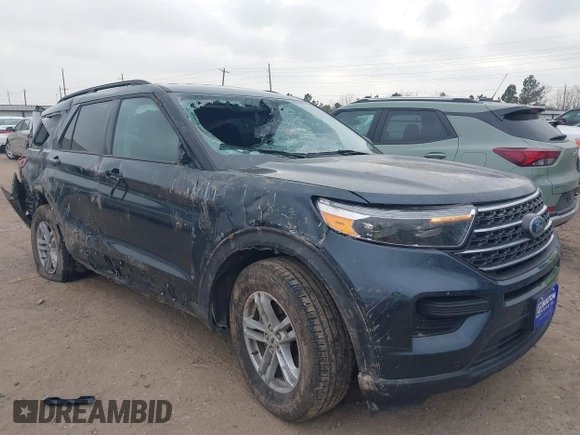 2024 Ford Explorer XLT z VIN 1FMSK7DH2RGA90103, wystawiony jako IAAI lot #41536145 z przebiegiem 19 666 mil mil oraz . Historia ofert i sprzedaży dostępna na DreamBid. Obrazek 1.