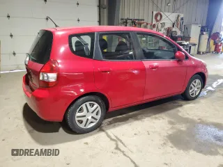 2008 Honda Fit with VIN JHMGD37428S006278, listed as a Copart auction lot 48774045 with 108,515 mi miles and Clean Title. Bid and sale history available at carsss.com. Image 3.