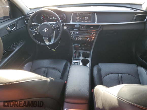 2020 Kia Optima Hybrid EX with VIN KNAGU4LE2L5041025, listed as a Copart auction lot 46297275 with 116,508 mi miles and Salvage Title. Bid and sale history available at carsss.com. Image 8.