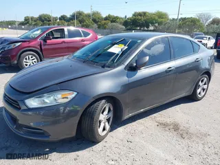2016 Dodge Dart SXT with VIN 1C3CDFBB5GD537957, listed as a IAAI auction lot 41890963 with 150,009 mi miles. Bid and sale history available at carsss.com. Image 2.