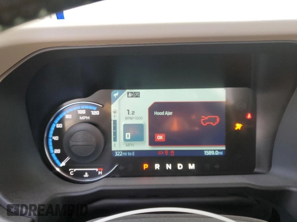 2024 Ford Bronco Big Bend с VIN 1FMDE7AH8RLA93115, выставлен на аукционе Copart как лот 41611185 с пробегом 1 589 миль миль и Списание • Salvage title. История ставок и продаж доступна на DreamBid. Изображение 9.