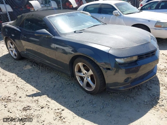 2015 Chevrolet Camaro LT with VIN 2G1FD3D35F9286794, listed as a IAAI auction lot 41787695 with 1 mi miles. Bid and sale history available at carsss.com. Image 1.