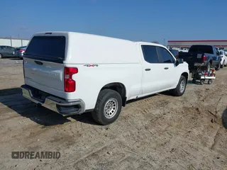2021 Chevrolet Silverado 1500 Work Truck with VIN 1GCUYAEF6MZ123347, listed as a IAAI auction lot 41396309 with 120,729 mi miles and . Bid and sale history available at DreamBid. Image 4.