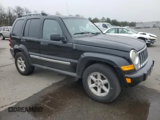 2006 Jeep Liberty Limited with VIN 1J8GL58K66W249698, listed as a Copart auction lot 55743295 with 177,398 mi miles and Clean title. Bid and sale history available at DreamBid. Image 4.