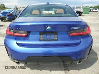 2023 BMW 3 Series 330i xDrive with VIN 3MW89FF01P8C84206, listed as a Copart auction lot 63059275 with Not provided miles and Salvage title. Bid and sale history available at DreamBid. Image 6.