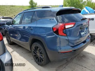 2024 GMC Terrain SLE with VIN 3GKALTEG3RL314796, listed as a Copart auction lot 58643785 with 22,617 mi miles and Salvage title. Bid and sale history available at DreamBid. Image 2.