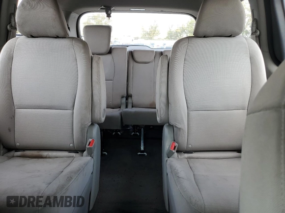2015 Kia Sedona L with VIN KNDMA5C11F6050847, listed as a Copart auction lot 72452674 with 258,364 mi miles and Salvage Title. Bid and sale history available at DreamBid. Image 10.