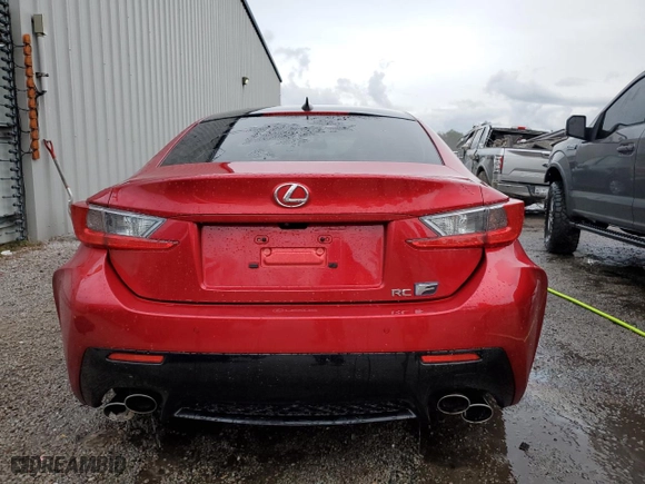 2015 Lexus RC F with VIN JTHHP5BC9F5004111, listed as a Copart auction lot 82548153 with NaN miles. Bid and sale history available at carsss.com. Image 6.